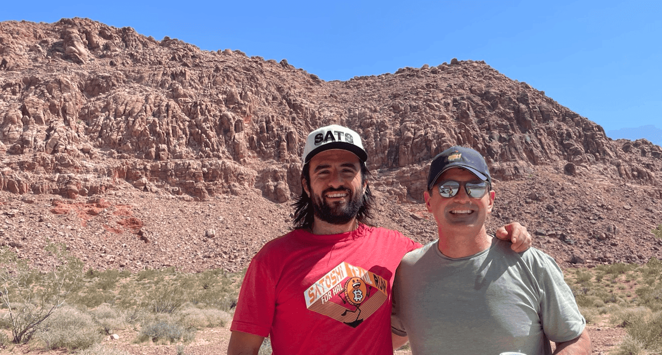 Stu Lackey and Jon Gordon, co-founders of SOUND HSA, the first Bitcoin-native Health Savings Account