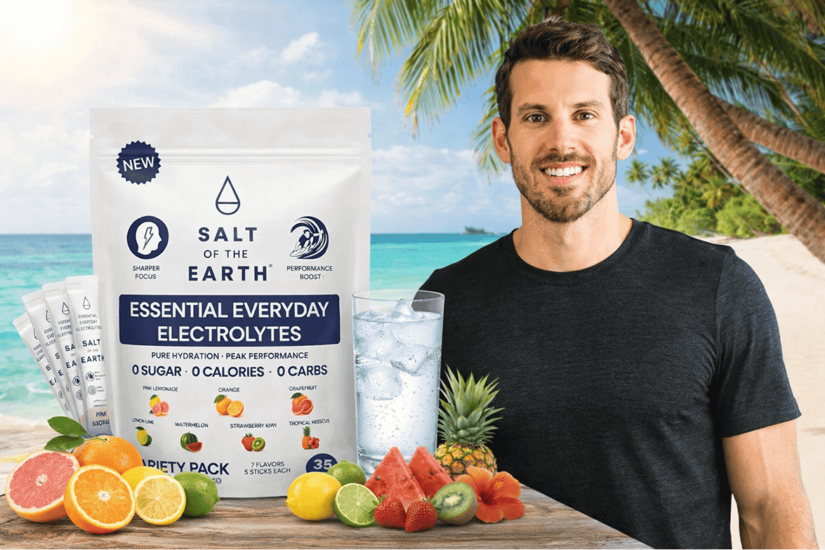 Salt of the Earth electrolyte stick packs with Bitcoin rewards